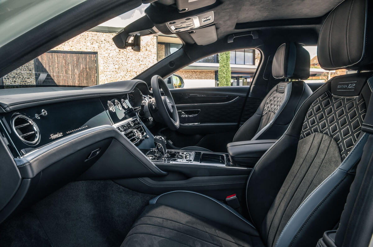 Bentley Speed Edition 12 Flying Spur interior