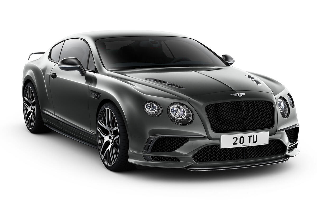 2017 Bentley Continental Supersports is fastest accelerating Bentley yet