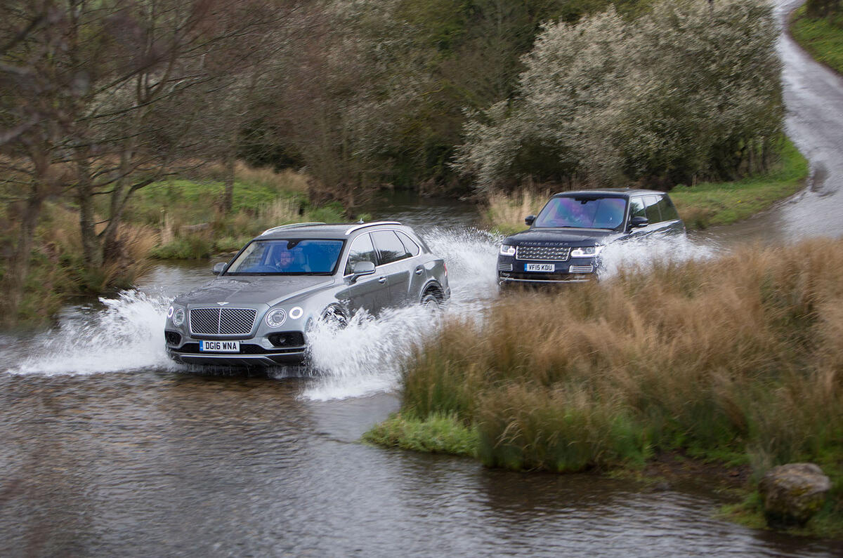 Bentley Bentayga vs Range Rover