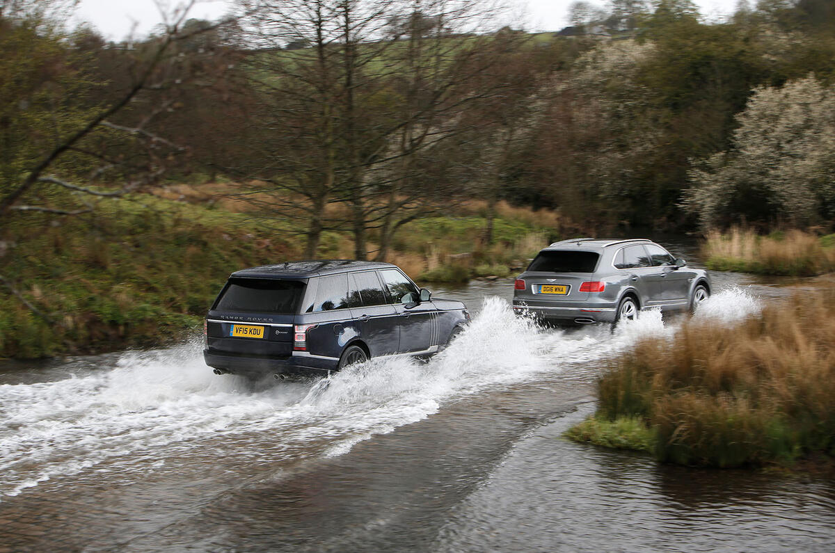 Bentley Bentayga vs Range Rover