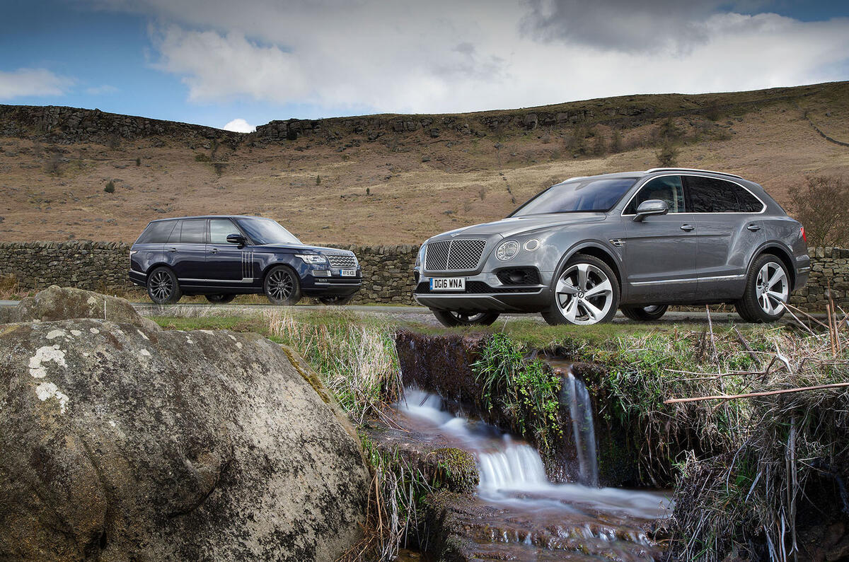 Bentley Bentayga vs Range Rover