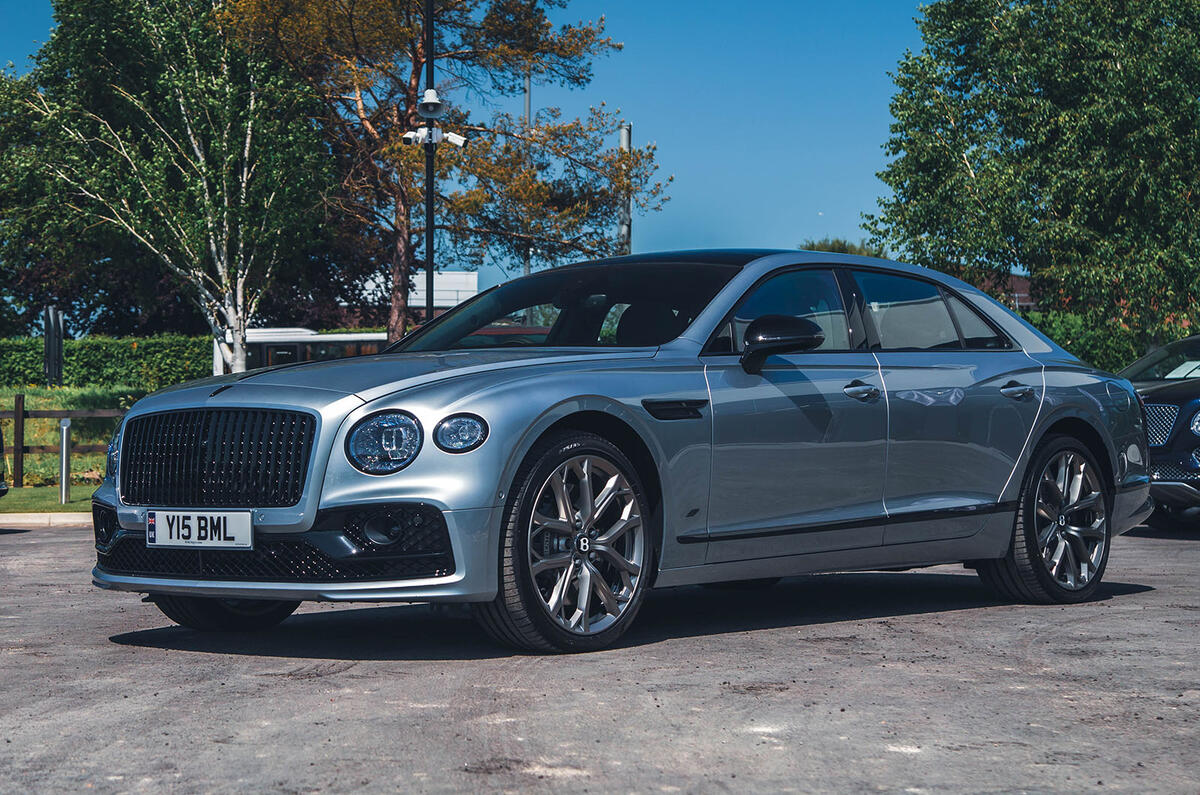 Bentley Flying Spur front three quarter