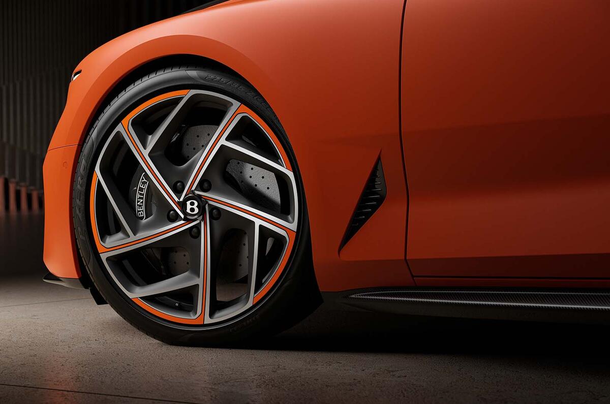 Bentley Batur Convertible front alloy Bentley Batur Convertible front alloy