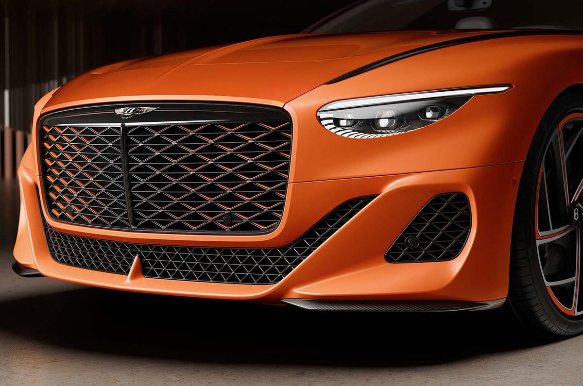 Bentley Batur Convertible front bumper Bentley Batur Convertible front bumper