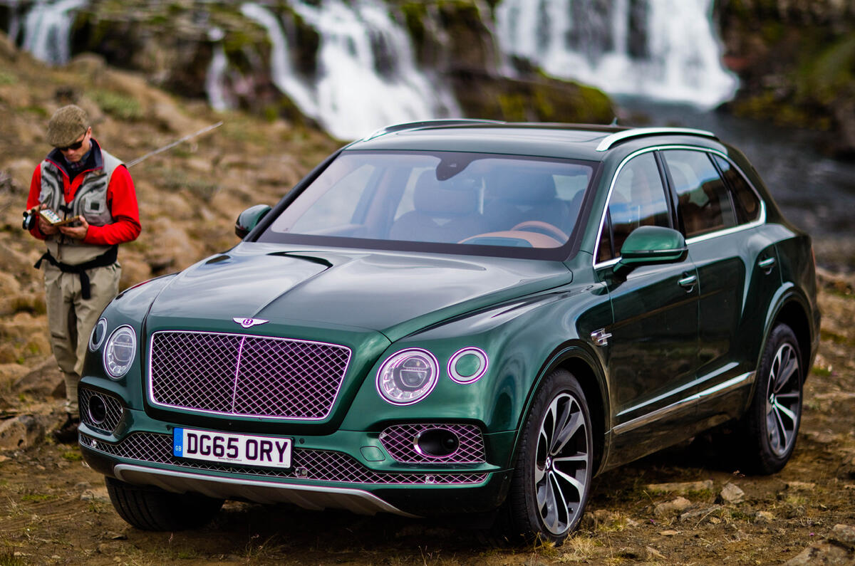 Bentley Bentayga Fly Fishing