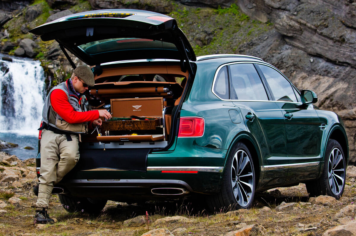 Bentley Bentayga Fly Fishing