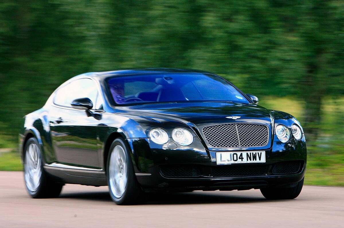 Bentley Continental GT front three quarter