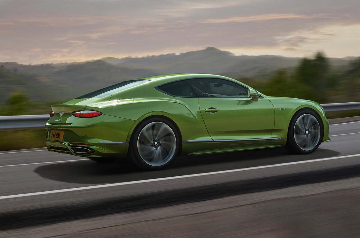 Bentley Continental GT Speed side Bentley Continental GT Speed side