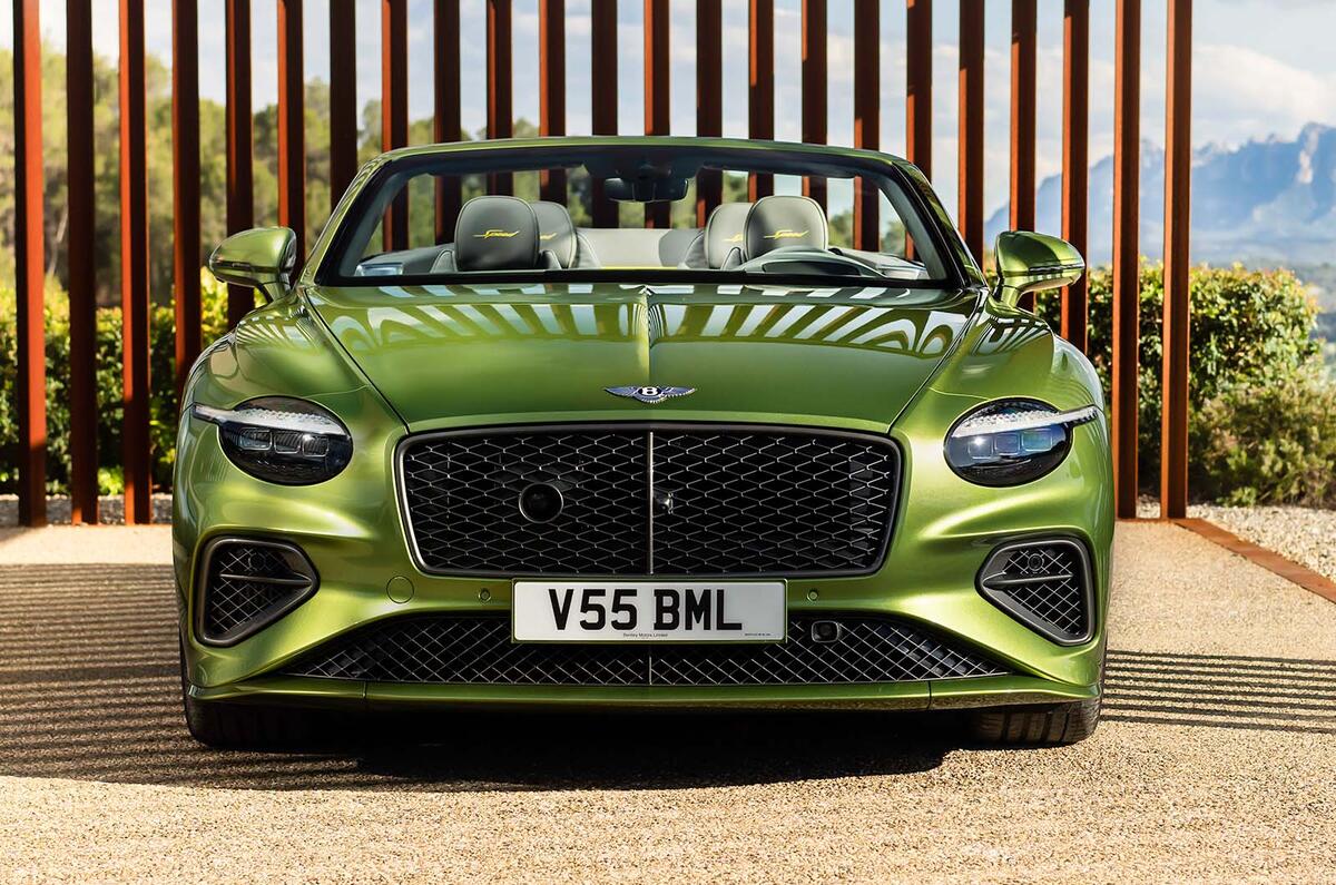 Bentley Continental GTC Speed front Bentley Continental GTC Speed front