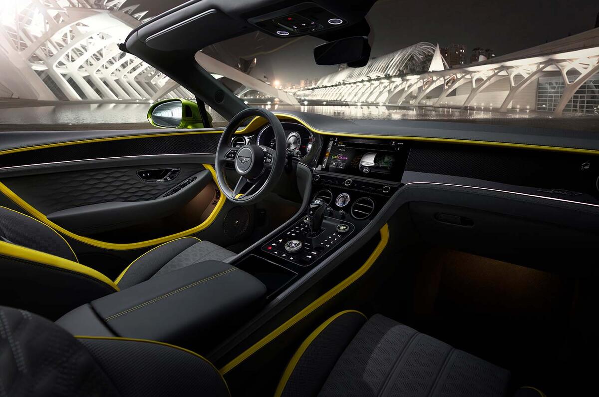 Bentley Continental GTC Speed interior Bentley Continental GTC Speed interior