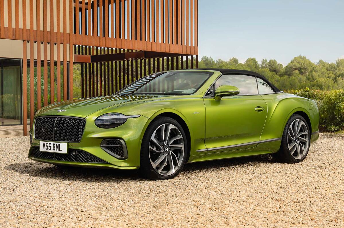 Bentley Continental GTC Speed roof up Bentley Continental GTC Speed roof up