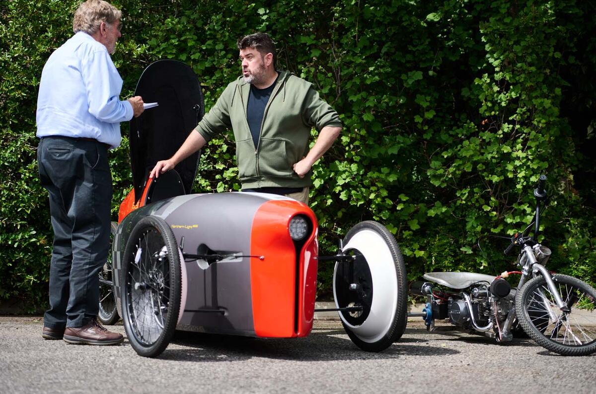 Bentley feature Northern Light e trike Bentley feature Northern Light e trike