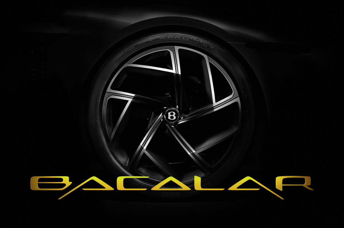Bentley Mulliner Bacalar preview