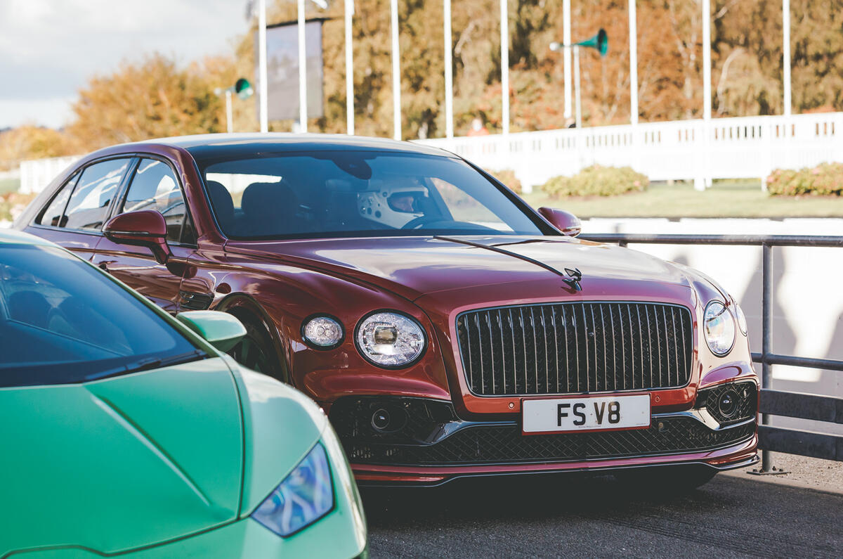 2020 Bentley Flying Spur V8 at Goodwood Speedweek 2020 Bentley Flying Spur V8 at Goodwood Speedweek