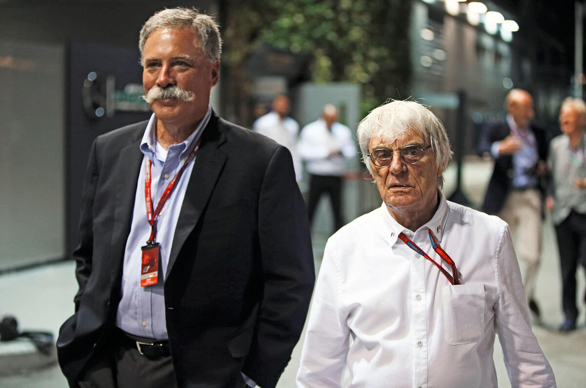 Bernie Ecclestone leaves F1