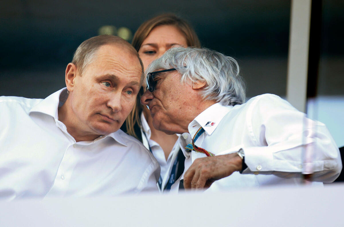 Bernie Ecclestone leaves F1