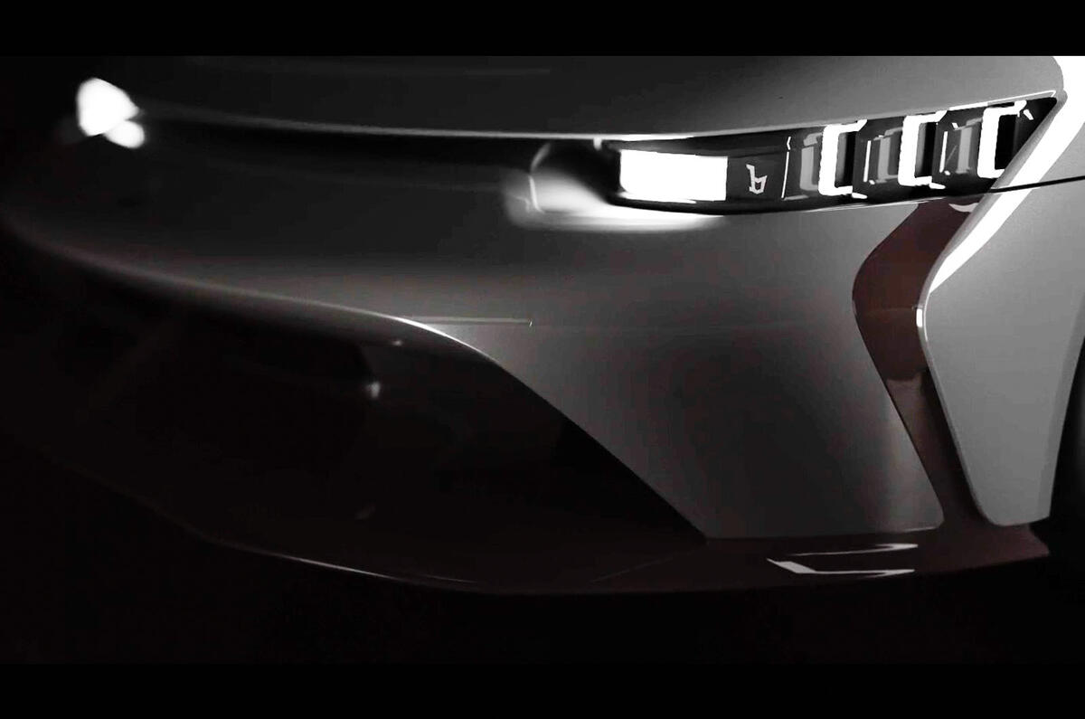 Bertone concept car 2022 front detail Bertone concept car 2022 front detail
