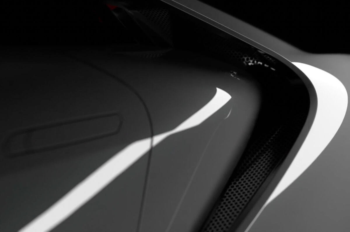 Bertone concept car 2022 side vent Bertone concept car 2022 side vent