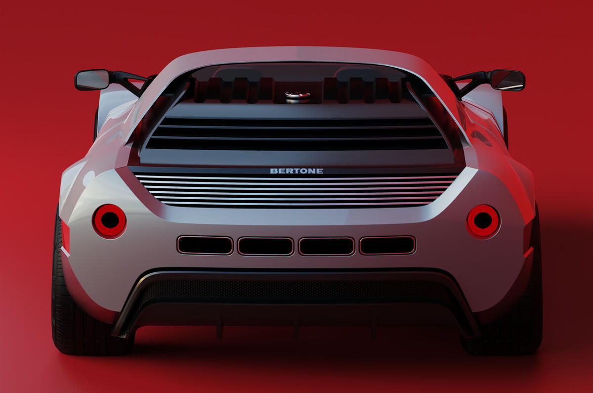 Bertone Runabout 2024 rear close Bertone Runabout 2024 rear close