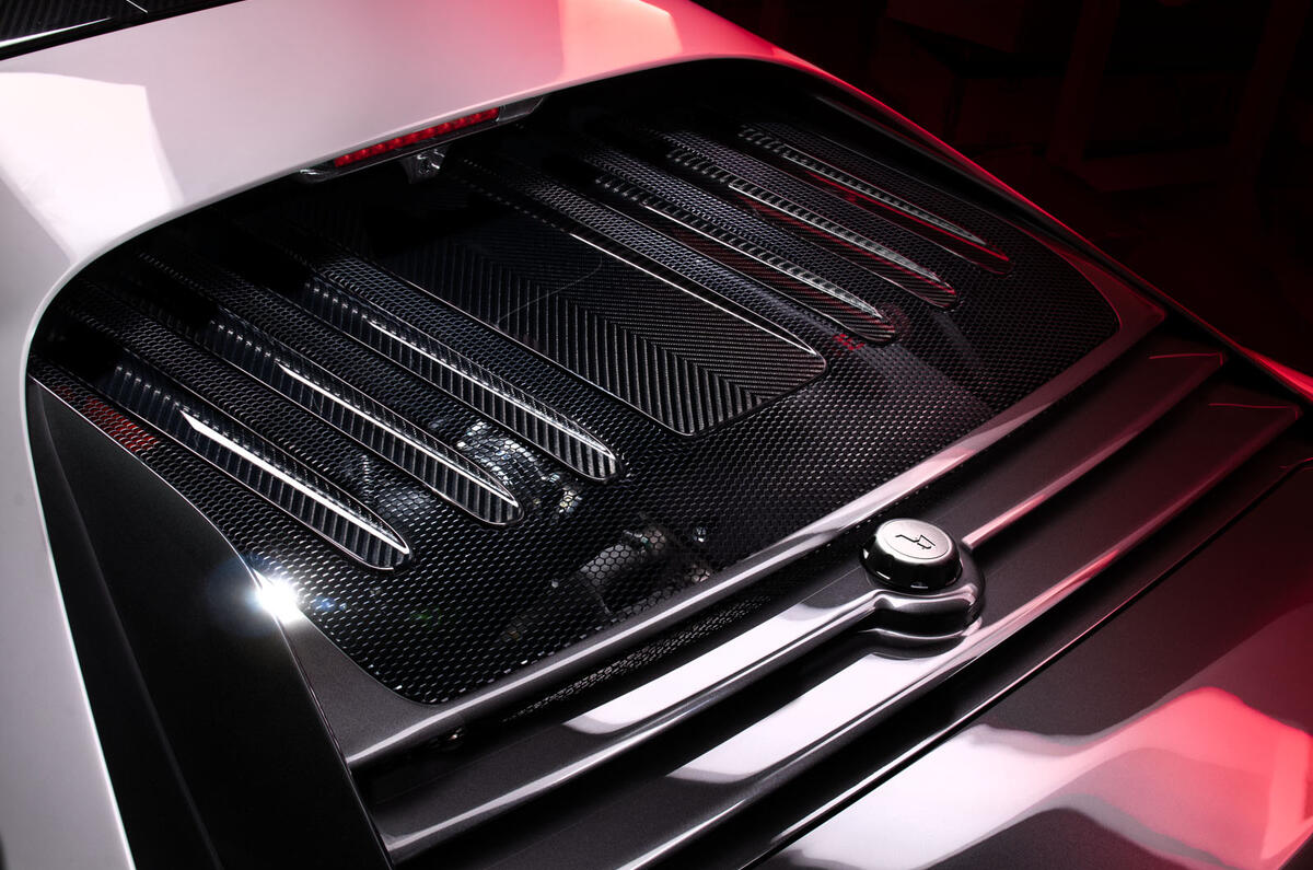 Bertone Runabout engine bay