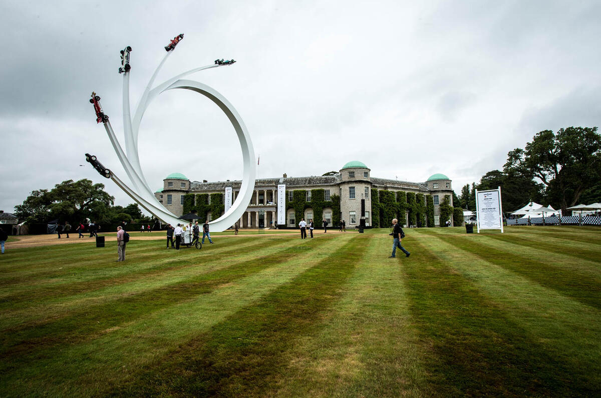 BErnie Ecclestone sculptue
