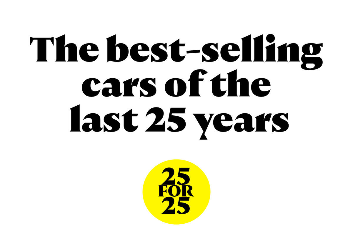 best selling cars of the last 25 years