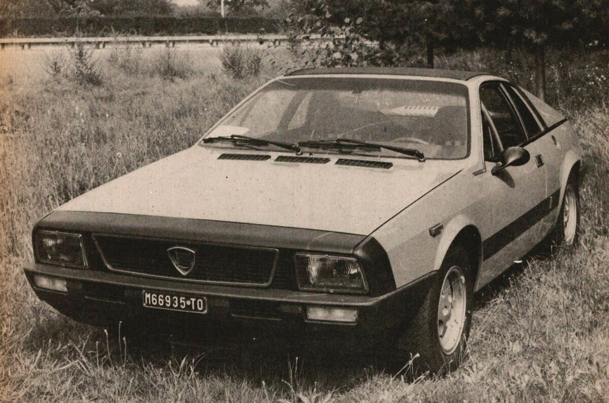 Lancia Beta front three quarter Lancia Beta front three quarter
