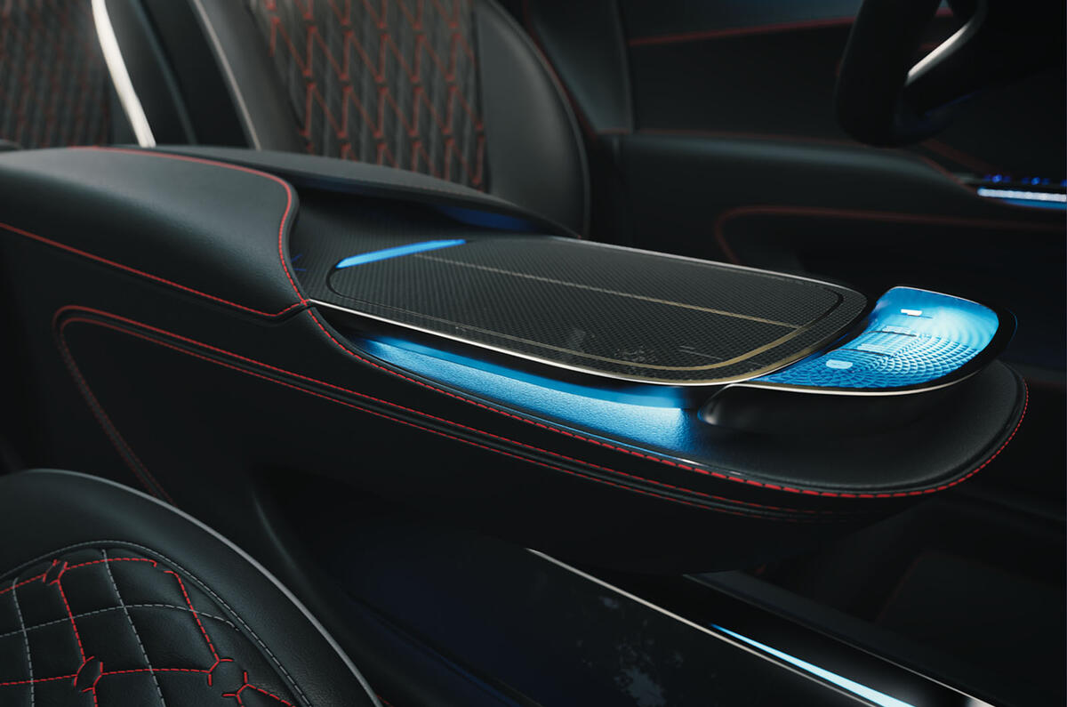 BeyonCa Optus rear centre console