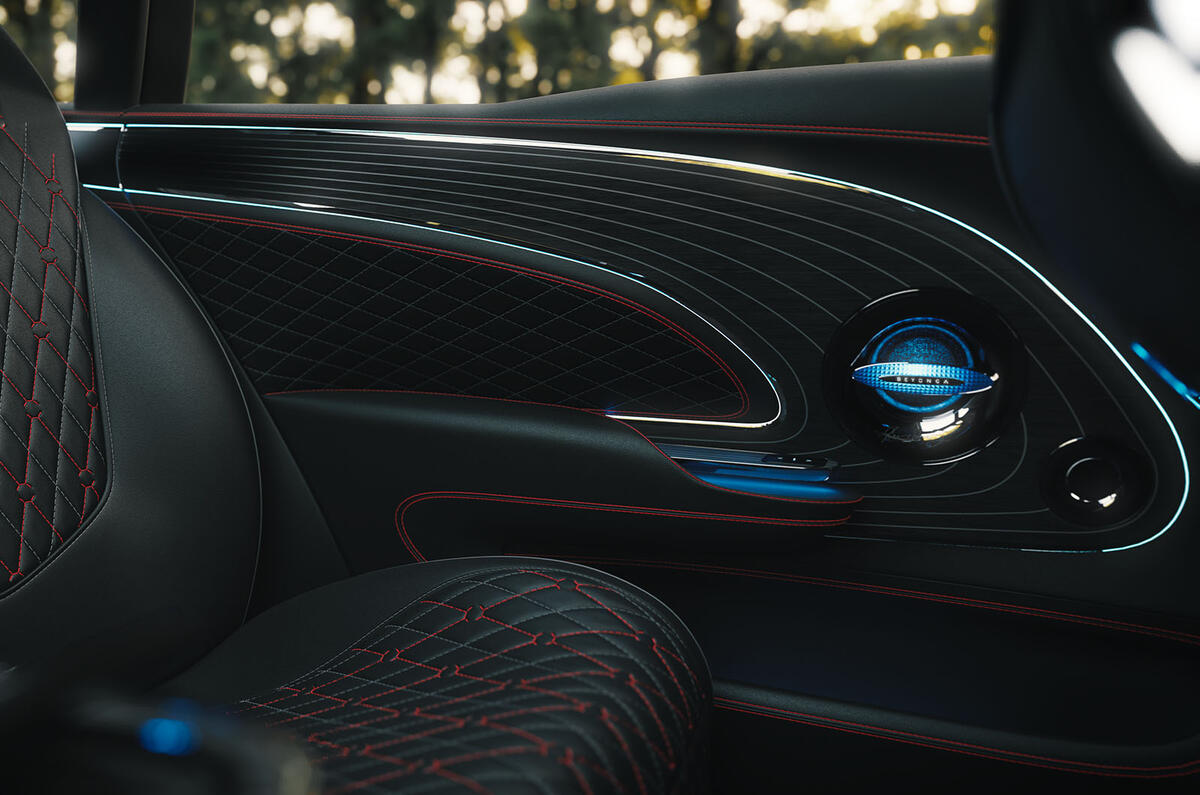 BeyonCa Optus rear door card