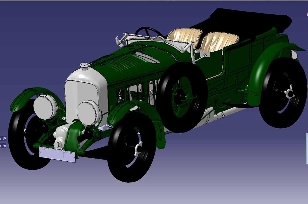 Bentley blower continuation render Bentley Blower continuation render