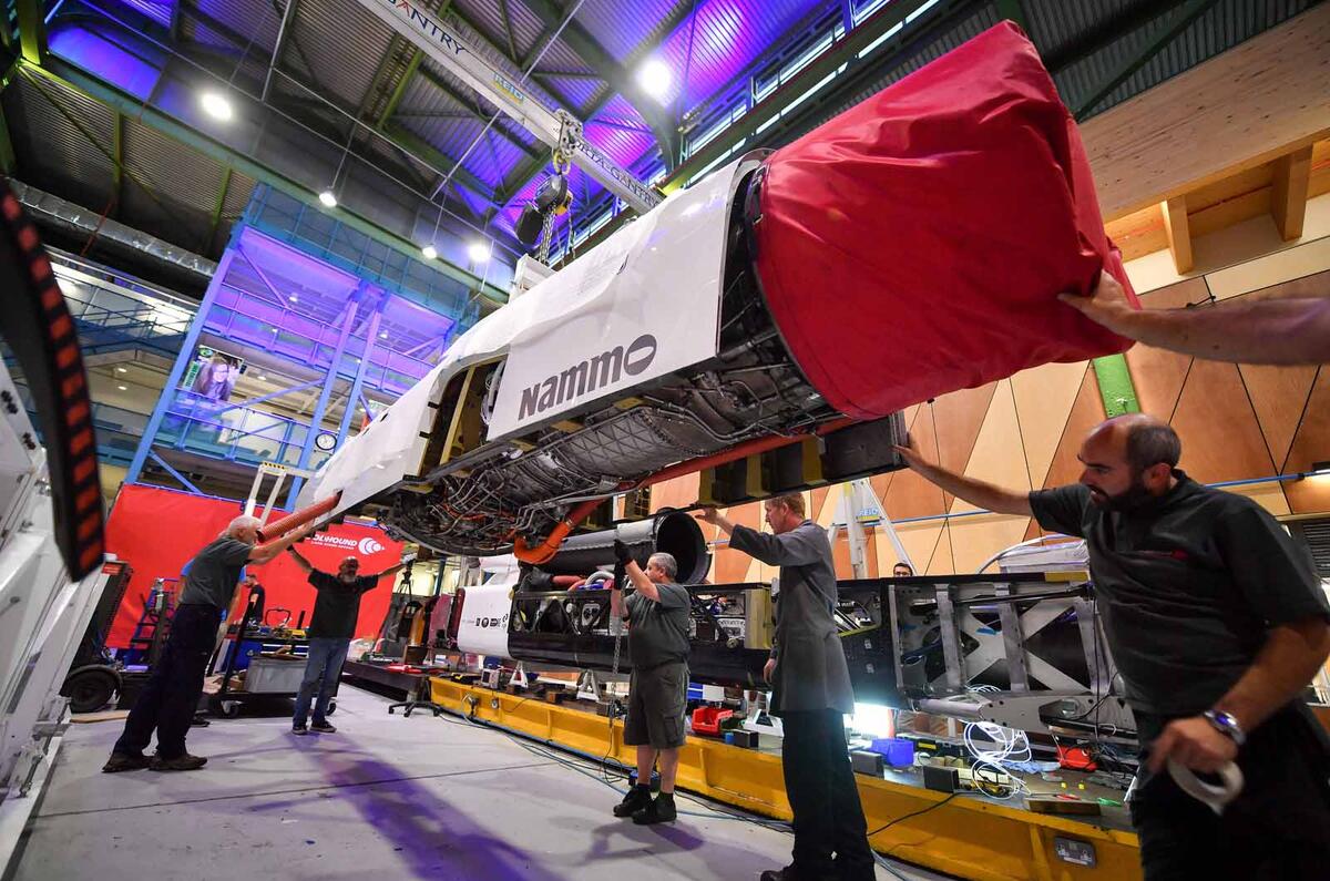 Bloodhound ready for South Africa test