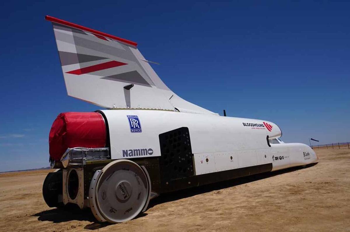 Bloodhound desert spec rear