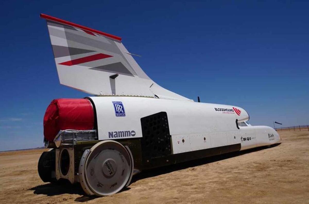 Bloodhound LSR rear Bloodhound LSR rear