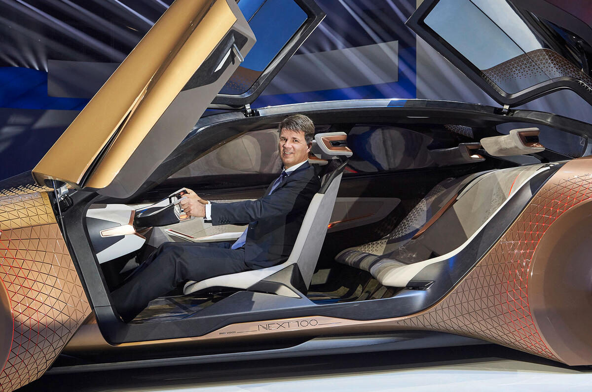 BMW Vision Next 100 concept car