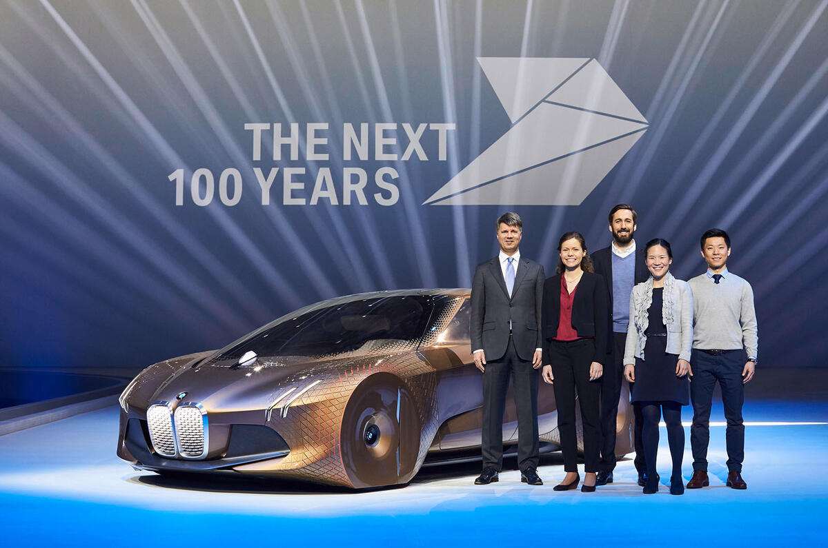 BMW Vision Next 100 concept car