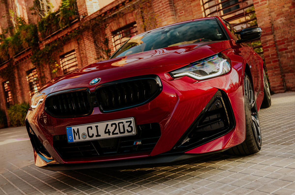 BMW 2 Series 2024 update front static BMW 2 Series 2024 update front static