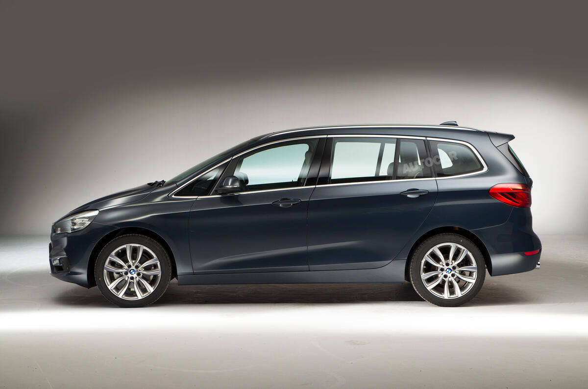 BMW 2 Series Gran Tourer Side Concept