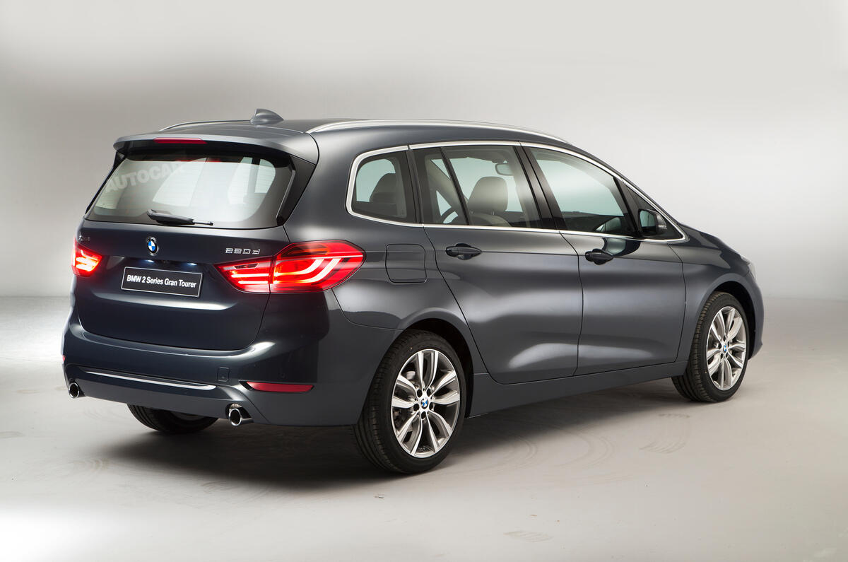 BMW 2 Series Gran Tourer Rear Concept