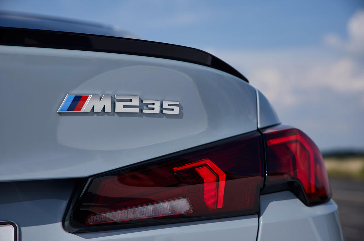 BMW 2 Series Gran Coupe M235 badge BMW 2 Series Gran Coupe M235 badge