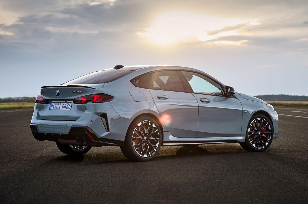 BMW 2 Series Gran Coupe rear quarter BMW 2 Series Gran Coupe rear quarter
