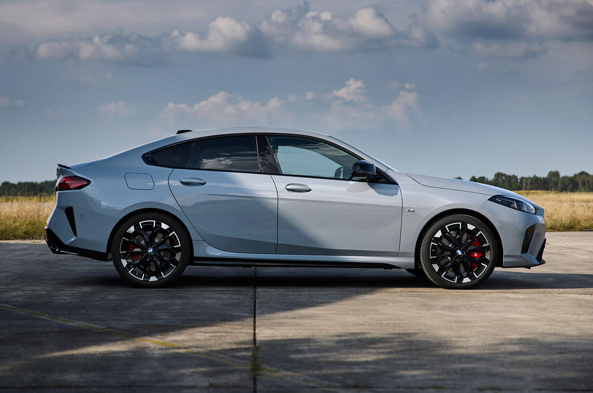 BMW 2 Series Gran Coupe side BMW 2 Series Gran Coupe side