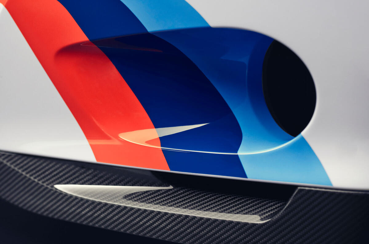 BMW 3.0 CSL 2022 front bumper detail BMW 3.0 CSL 2022 front bumper detail