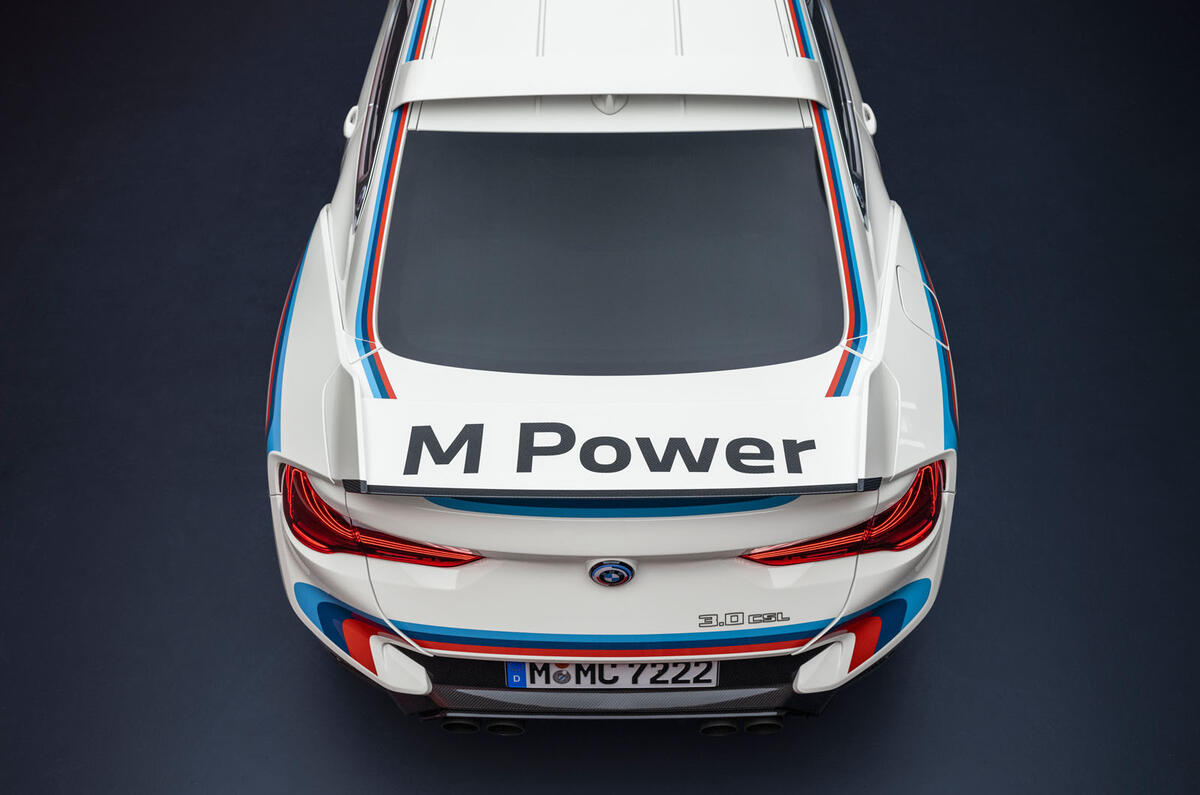 BMW 3.0 CSL 2022 rear static high BMW 3.0 CSL 2022 rear static high