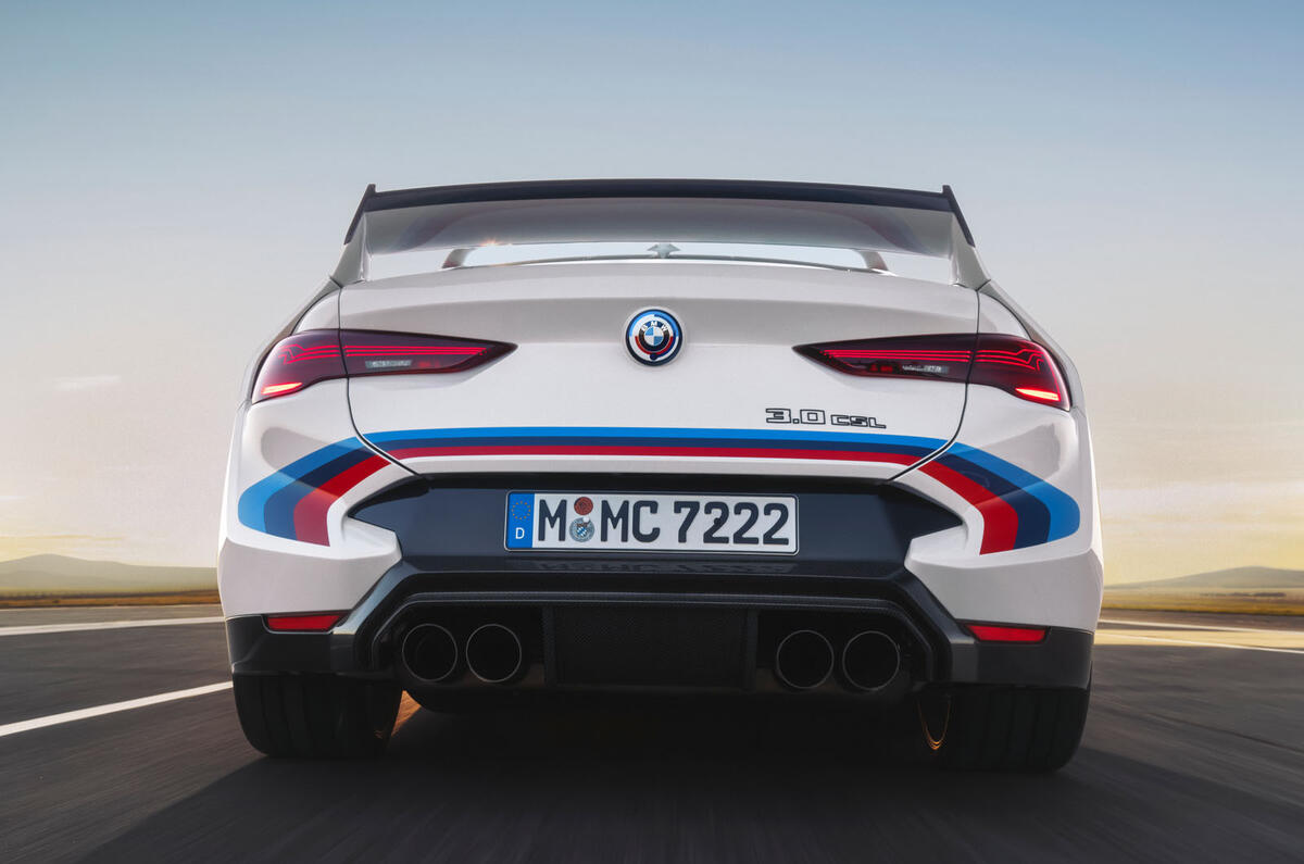 BMW 3.0 CSL 2022 rear tracking BMW 3.0 CSL 2022 rear tracking