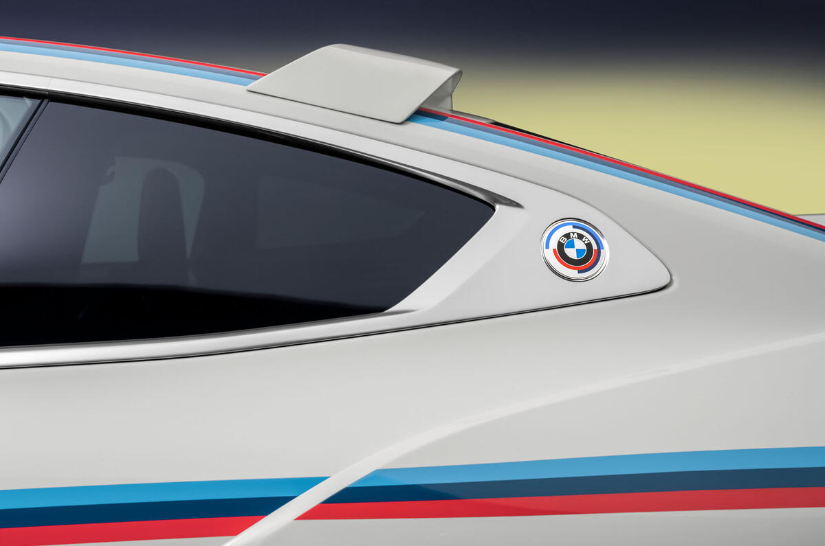 BMW 3.0 CSL 2022 side detail BMW 3.0 CSL 2022 side detail