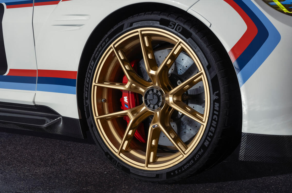 BMW 3.0 CSL 2022 wheel detail BMW 3.0 CSL 2022 wheel detail