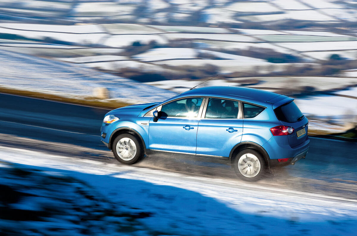 Ford kuga reviews in snow #7