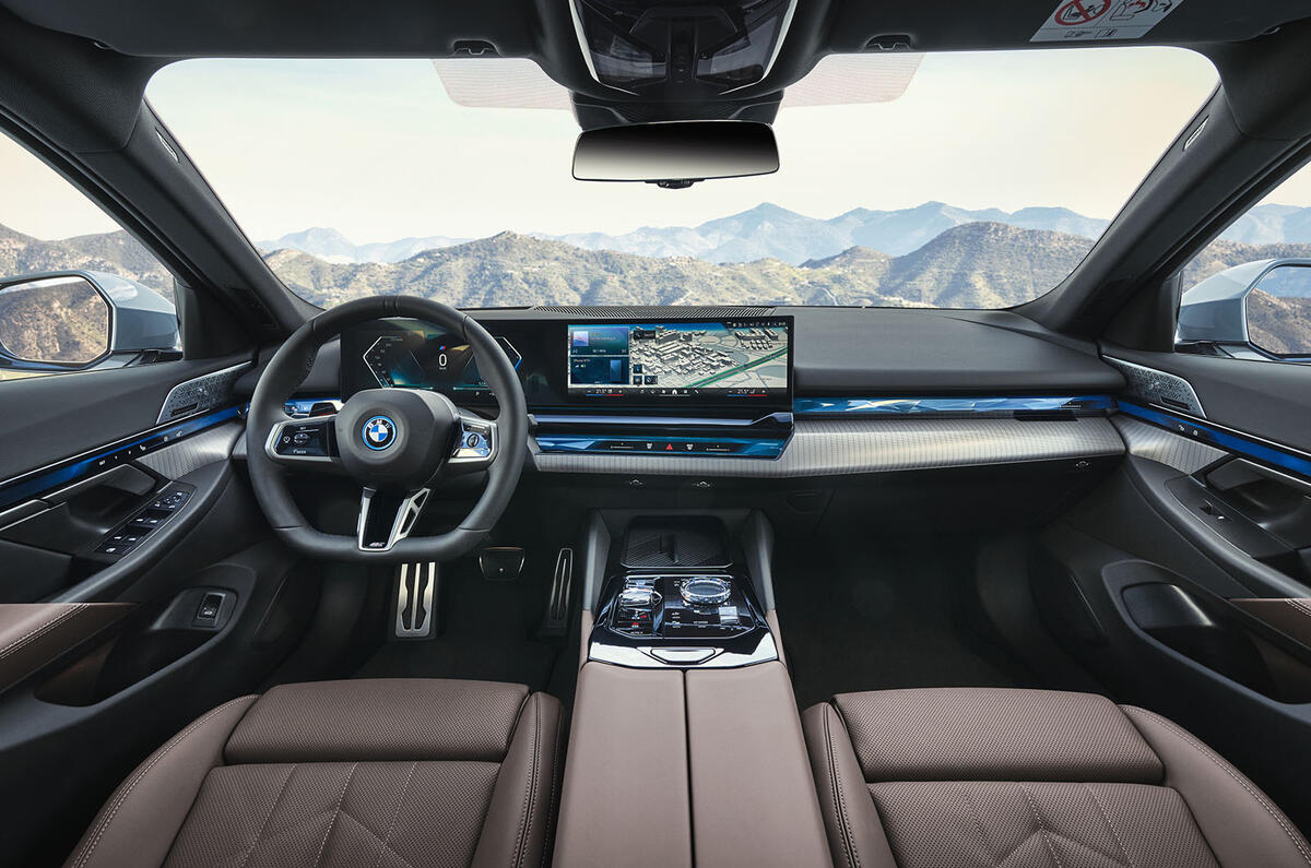BMW 5 Series interior