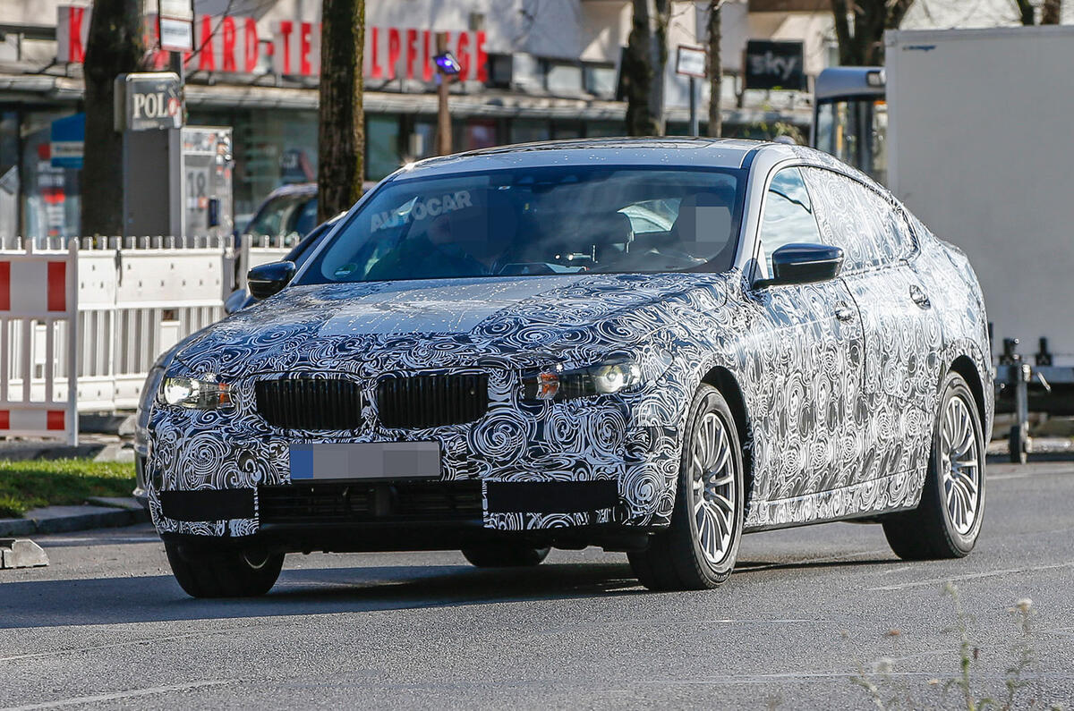 2017 BMW 5 Series GT spy shots