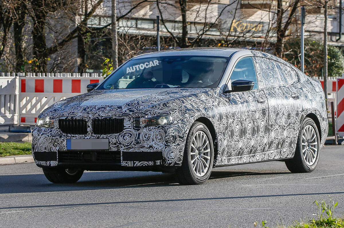 2017 BMW 5 Series GT spy shots